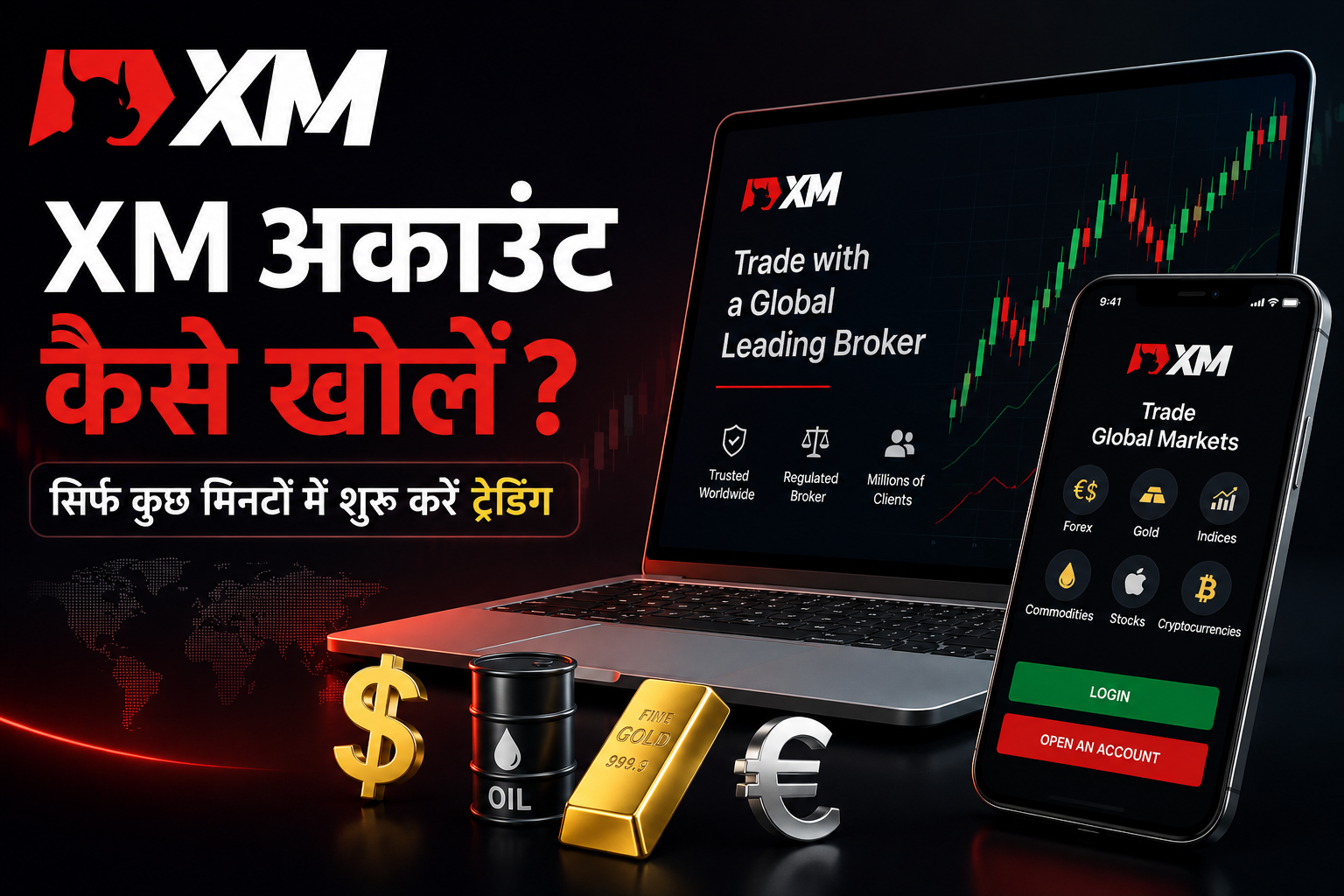 How to openn Account on XM